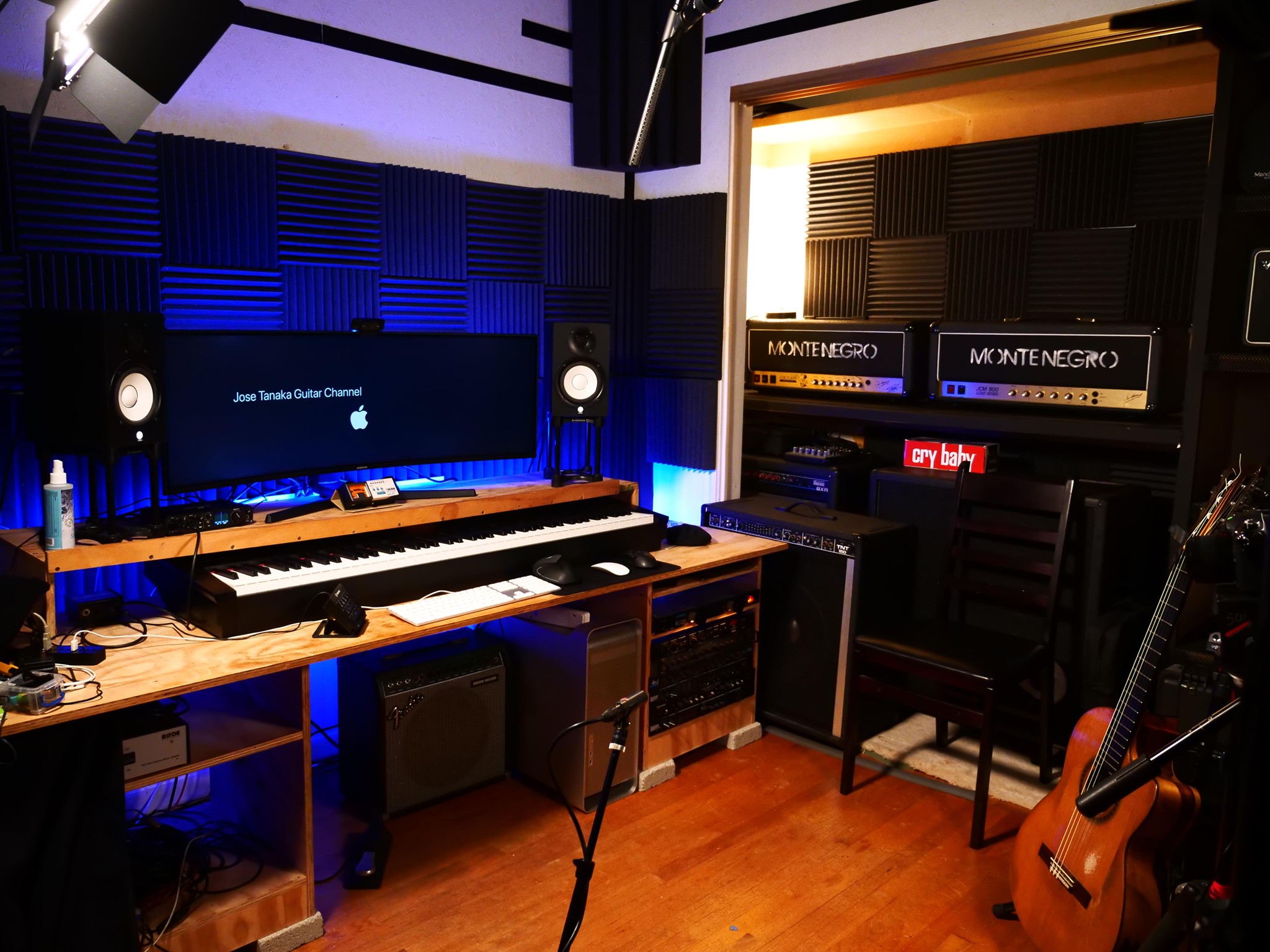 guitarist Jose Tanaka recording studio